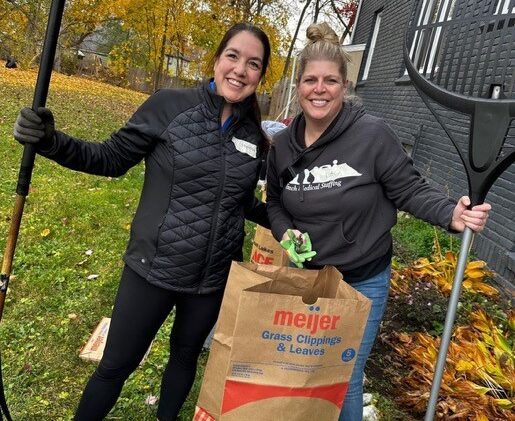 Yard work for Hope Against Trafficking
